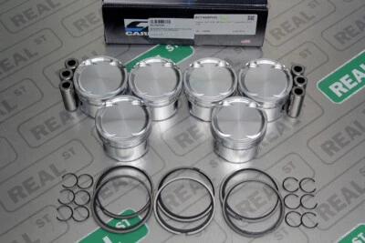 CP Forged Pistons for Toyota 2JZGTE Supra MK4 86.5mm 8.5:1 SC7460 with PVD Rings - Image 1 of 4