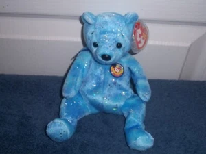 TY BEANIE BABY CLUBBY VI WITH TAGS & HARD PROTECTOR - Picture 1 of 5