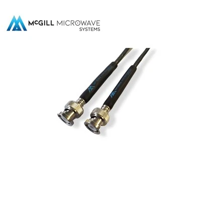 BNC Male to BNC male Cable Low Loss Coaxial RG223 low loss Military Spec - Image 1 of 3