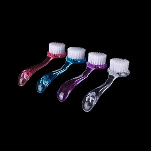 Face Skin Care Cleaner Scrub Body Spa Cleansing Exfoliator Facial Brush D*DB - Picture 1 of 11