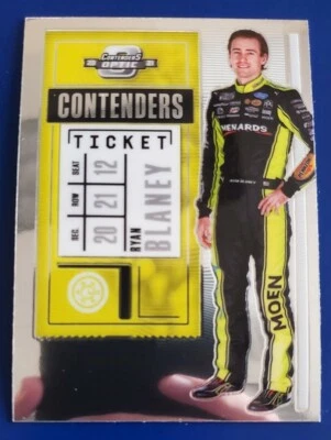 2021 Panini Chronicles Contenders Optic Ryan Blaney #16 - Image 1 of 2