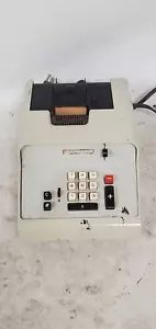 Vintage Unbranded Electronic Desktop Printer Calculator No Power Italy - Picture 1 of 7