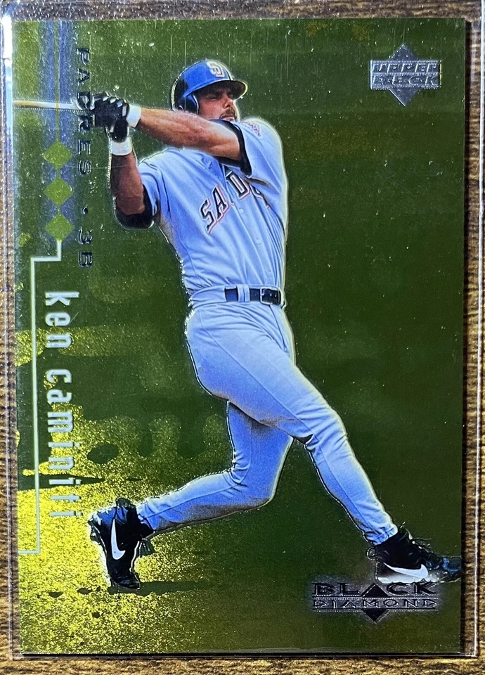 1999 Upper Deck Black Diamond - Triple Diamond #70 Ken Caminiti /1500 FREE SHIP - Image 1 of 2