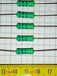 10 RESISTORE A FILO 3 WATT 100 OHM (RESISTENZA A FILO 100 OHM 3 WATT) - Foto 1 di 1