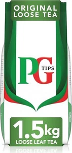 PG Tips Loose Leaf Black Tea 1.5KG Refreshing & Flavourful Black Tea - Picture 1 of 2