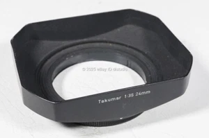 Asahi Opt (Pentax) Takumar 24mm f3.5 Clamp-on Lens Hood, Rare, GC - Picture 1 of 4