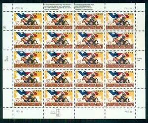 US #2968, 32¢ Texas, 20er Bogen, OG, NH, sehr guter Zustand - Bild 1 von 1