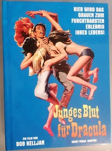 JUNGES BLUT FÜR DRACULA **BLU-RAY & DVD Mediabook Cover A** Wicked Vision - Bild 1 von 3