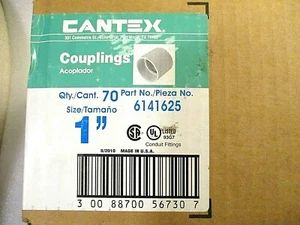 Cantex Größe 1" Kupplungen 6141625 (NEU) (70er Pack) - Bild 1 von 3