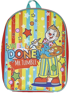 WILLIAM LAMB OFFIZIELLER CBEEBIES MR TUMBLE KINDER RUCKSACK RUCKSACK SCHULTASCHE NEU