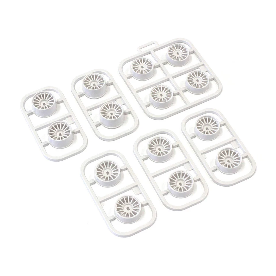 Kyosho Mini Z AWD MDH100W Multi Offset Wheel Set White/AWD/14pcs from Japan F/S - Image 1 of 1
