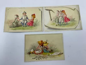 Victorian Trade Card Willets Favorite Coffee Quniby Camden Nueva Jersey NJ lote 3 - Imagen 1 de 2