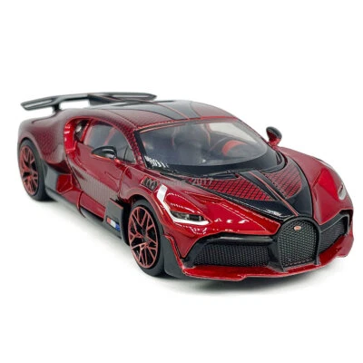 1:32 Bugatti Divo Model Car Diecast Toy Cars Boys Toys Kids Gifts Doors Open Red - Image 1 of 4
