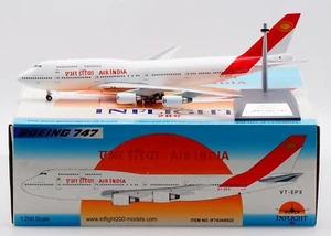 Avión diecast a reacción 1:200 AIR INDIA Boeing B747-300 a reacción modelo VT-EPX - Imagen 1 de 15