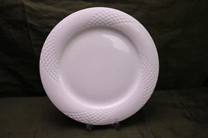 Bianca Scala Hutschenreuther  12 3/4 " Charger Plate Glossy White Scales Germany - Picture 1 of 7