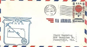 First Airmail Flight Goodland KS April 3 1961 AAMC# 81W81 - Picture 1 of 1