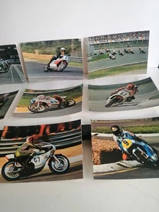 LOTTO 50 CARTOLINE LUCIDE MOTO DA CORSA BY FOTOCELERE ANNI '70  - Picture 1 of 3