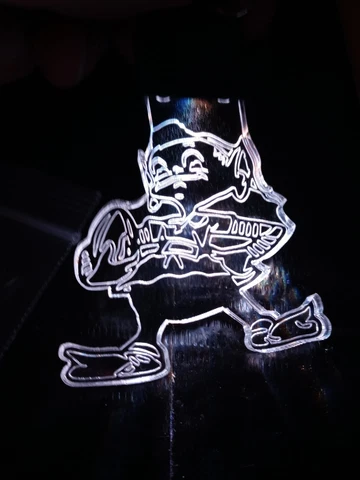 CLEVELAND BROWNS BROWNIE THE ELF 2" LIGHTED KEY CHAIN Cover