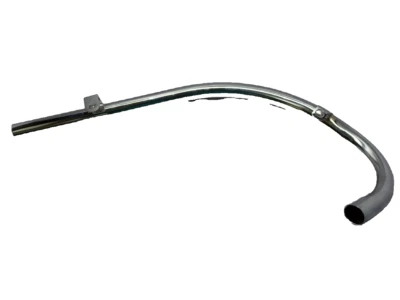 FIT FOR ROYAL ENFIELD BULLET 500CC EXHAUST SILENCER PIPE CHROME - Image 1 of 4