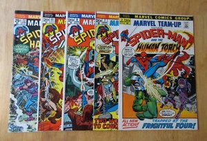 Lot of *5* 1972-74 MARVEL TEAM-UP: #2, 7, 8, 11, 22 (FN+ Range) - Picture 1 of 8