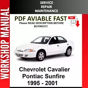CHEVROLET CAVALIER 1995 1996 1997 1998 1999 2000 SERVICE REPAIR WORKSHOP MANUAL - Picture 1 of 1