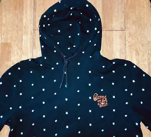Herren M Medium Halloween schwarz Hoodie Kapuzenshirt Geister Denim & Blume Singh - Bild 1 von 10