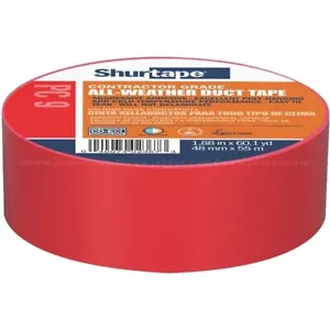 Shurtape PC 9 Contractor Grade All-Weather Duct Tape Aggressive Adhesive 2" x 60 - Picture 1 of 2