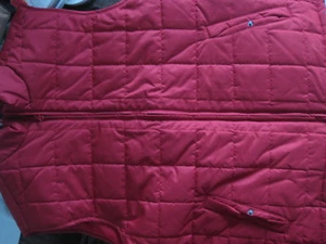 NEW $75 CHAPS by RALPH LAUREN BIG SKY NORTH COAST QUILTED ZIP FRONT RED VEST - Picture 1 of 38