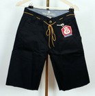 Expedition One Skateboards Chino Short Pants Hose Drifter Black Stretch in 30