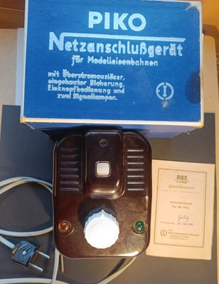 PIKO Modelleisenbahn HO TT Netzanschlußgerät ME 002 G Wechselstrom DDR 1961 OVP - Bild 1 von 4