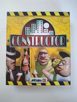 CONSTRUCTOR - Strategy Game (MS-DOS 6.0/Win 95 PC CD-Rom) - Used - BIG BOX - UK - Image 1 of 4