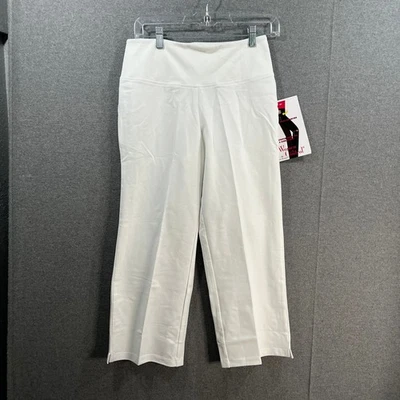 Calça Feminina com Controle Regular Barriga Contral Full Les Crop Whate, X-Pequena - Imagem 1 de 4