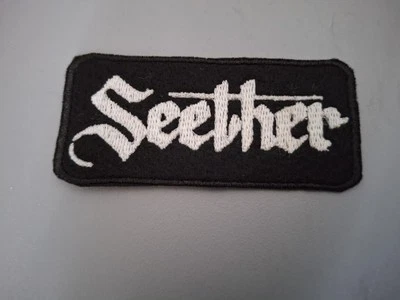 Glow In The Dark Seether Band Patch Black And White - Image 1 of 4