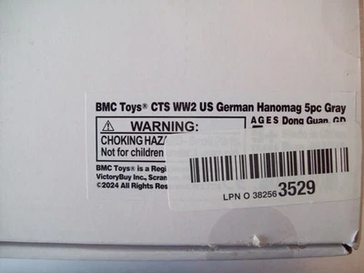 New, MIP reissue VictoryBuy/BMC [ CTS]  WW2 German 5 pc. Hanomg, gray - Image 1 of 3