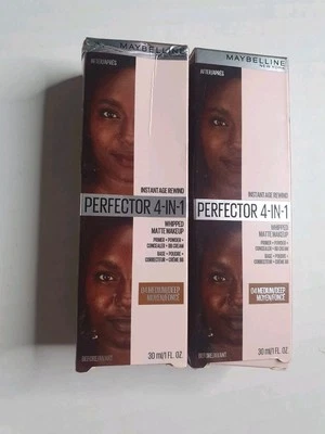 2x Maybelline Instant Age Rewind Perfector 4-In-1 Matte Makeup # 04 Medium/Deep  - Image 1 of 4