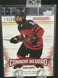 CONNOR BEDARD----2023-24 CONNOR BEDARD COLLECTION--7---BLACKAHWKS--KOSTENLOSER VERSAND - Bild 1 von 2