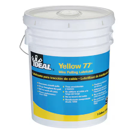 Ideal 31-355 拉丝润滑剂,5 加仑。 桶, Ylw — 第 1/1 张图片