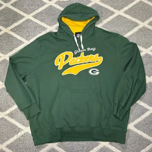 Vintage Green Bay Packers NFL Hoodie Men's 4XL - Picture 1 of 4