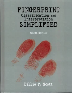 Fingerprint Classification and Interpretation Simplified (Brand New Hardcover) - Picture 1 of 1