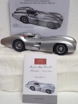 CMC Mercedes Benz W 196 R - Stromlinie v. 1954/55 , M 1:18 , M-044 , Doku , OVP - Bild 1 von 4