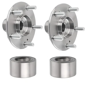 2pcs Front Wheel Hub Bearing Kits For  Honda Civic DX EX LX HF Hybrid 1.8L, 1.5L - Picture 1 of 17