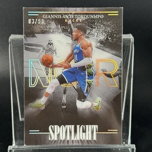Giannis Antetokounmpo 2023-24 Panini Noir #4 Spotlight 3/99 - Picture 1 of 10