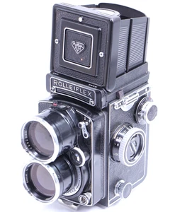 Rollei Rolleiflex Tele S Film Camera 6x6 Carl Zeiss Sonnar 135/4 135mm f4 Lens - Picture 1 of 24