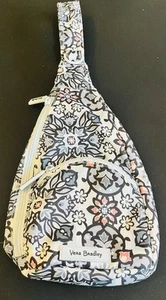 Vera Bradley Crossbody Sling Bag Light Floral Print 🌸 great for travel 863 - Picture 1 of 11