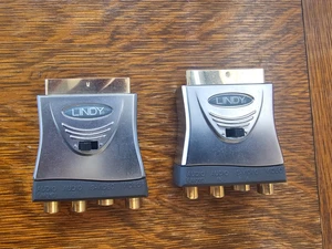 Two Lindy pro SCART adapters - Picture 1 of 3
