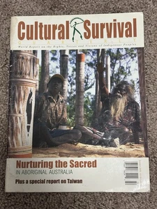 Vintage Cultural Survival Quarterly Summer 2002 Indigenous People Rights RARE - Picture 1 of 3