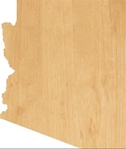 Arizona Laser Cut Out Wood Shape Craft Supply - Woodcraft Cutout - Picture 1 of 1