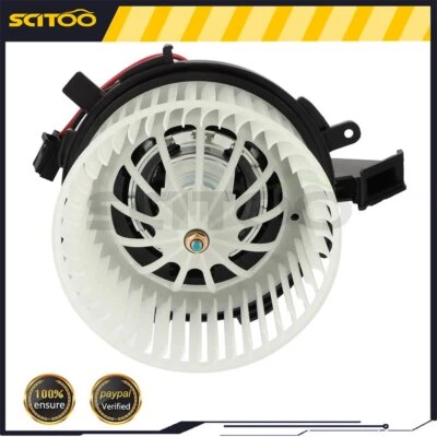 Motor soplador calentador aire acondicionado con jaula ventilador para Audi A4 Quattro 2013 2014 15-2016 delantero Foto 1 de 4