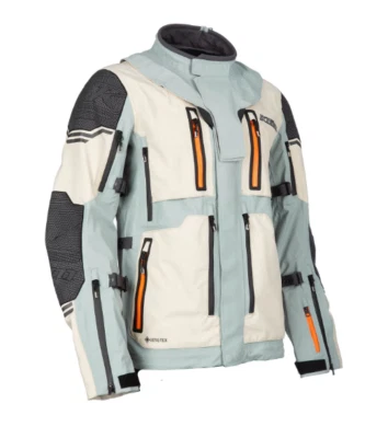 KLIM Sample Men's Adventure Rally Jacket -Size LG- Peyote- Slate Gray Foto 1 de 4