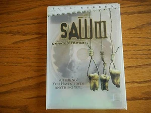 Saw III (DVD, 2007, Unrated Full Screen) - Imagen 1 de 2